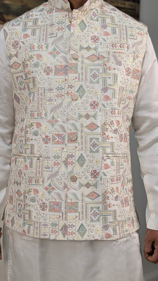 Kasheeda - Ivory Koti Kurta Set