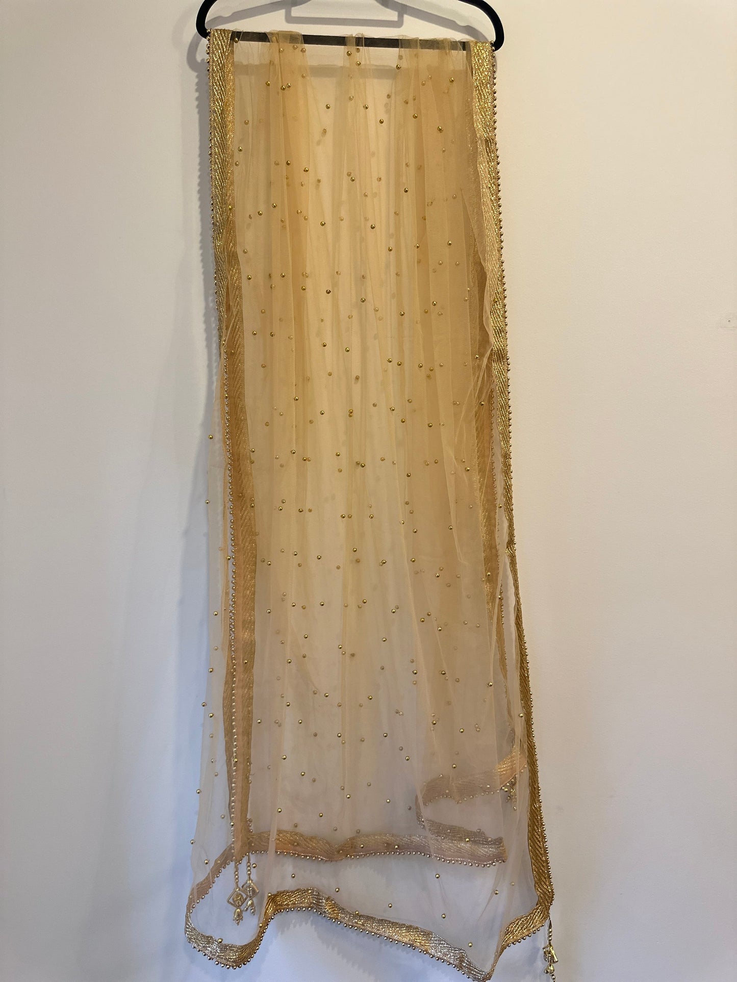 Golden Net Dupattas