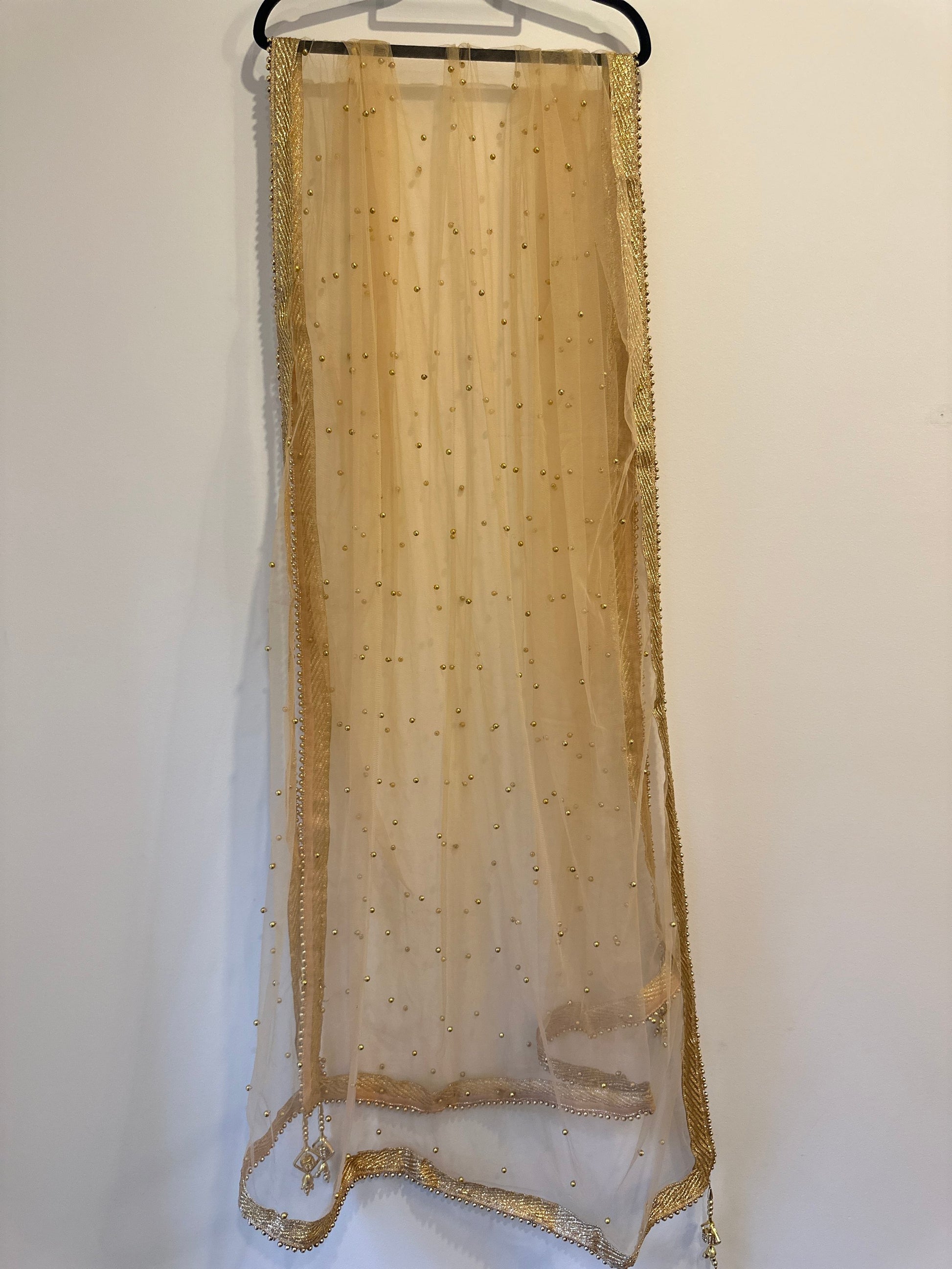 Golden Net Dupattas