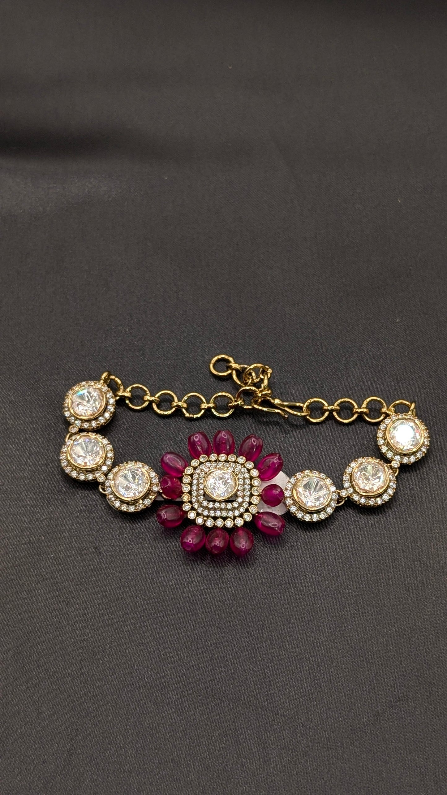 Charvi Uncut Kundan Bracelet