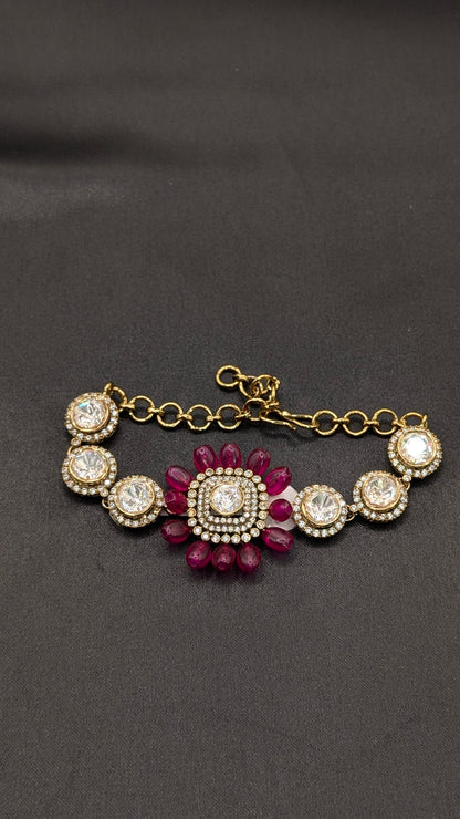 Charvi Uncut Kundan Bracelet