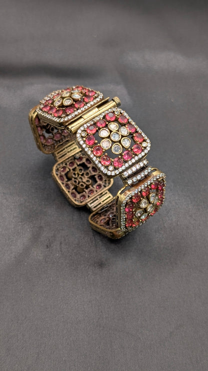 Aayushi CZ Kundan Bracelet