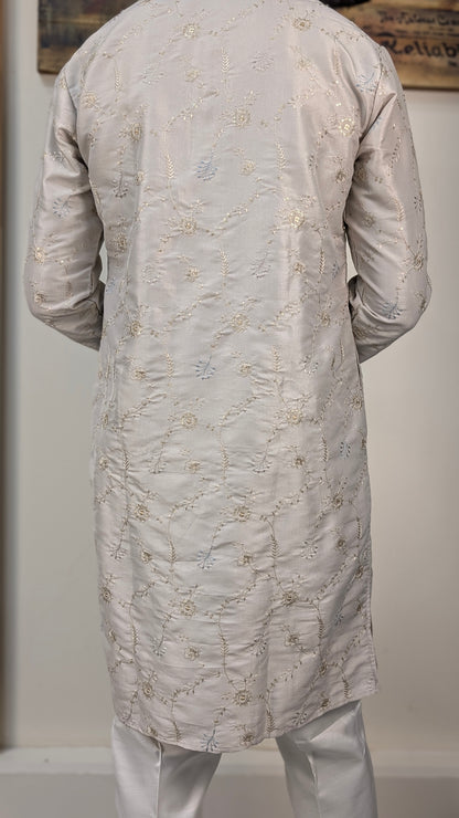 Kasheeda - Jaal Work - Embroidered Kurta Pajama