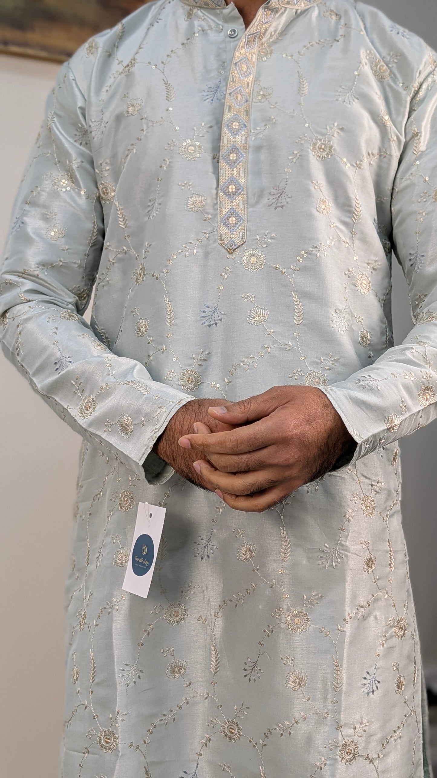 Kasheeda - Jaal Work - Embroidered Kurta Pajama