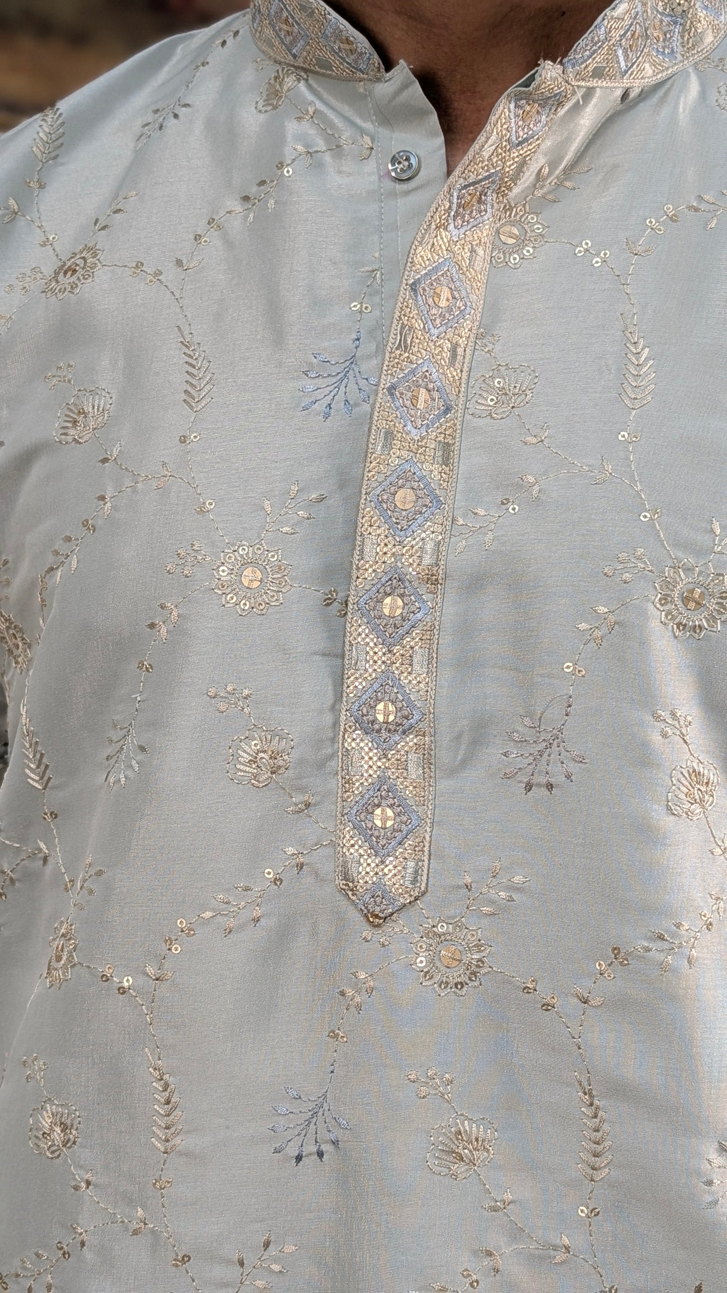 Kasheeda - Jaal Work - Embroidered Kurta Pajama