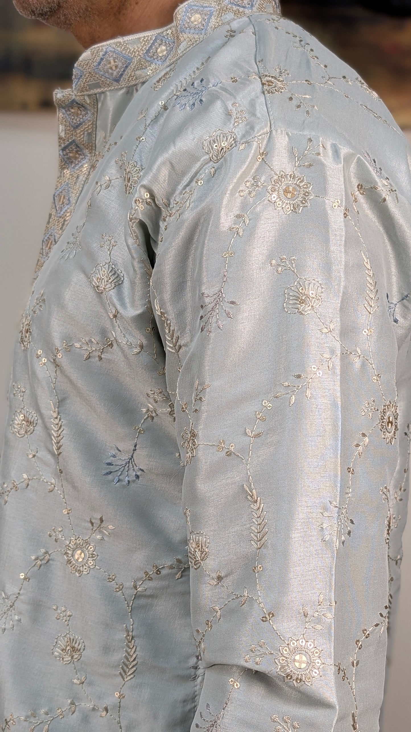 Kasheeda - Jaal Work - Embroidered Kurta Pajama