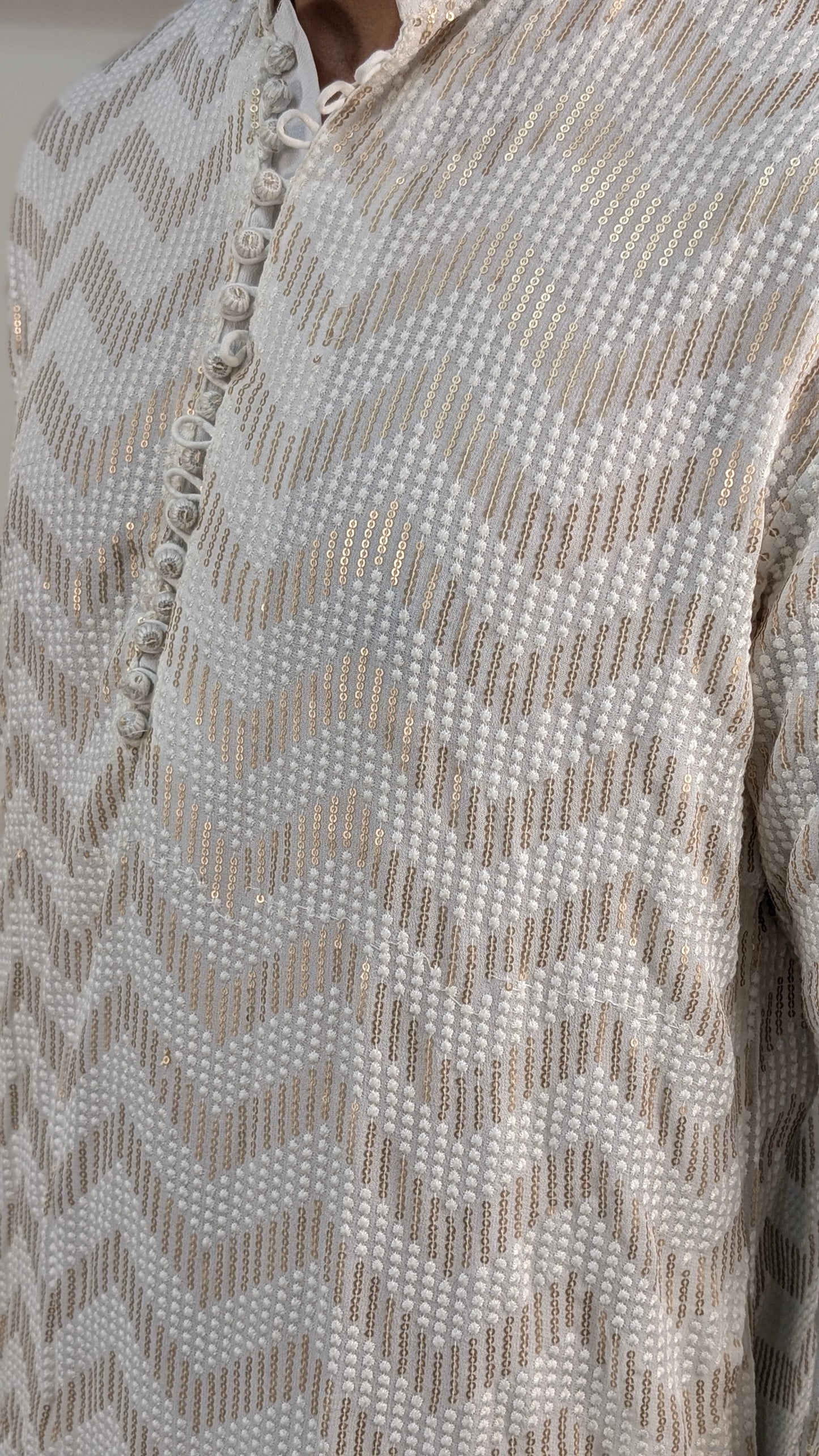 Musaafir - Chikan Sequins - Design 1665
