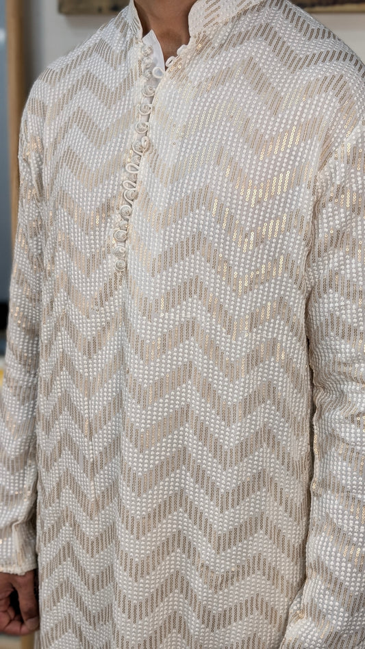 Musaafir - Chikan Sequins - Design 1665