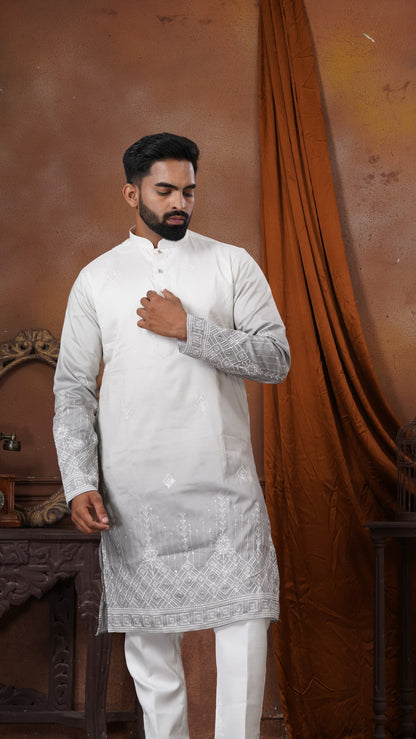 Kasheeda - Ombre Kurta Pajama - Heavy Daman Work